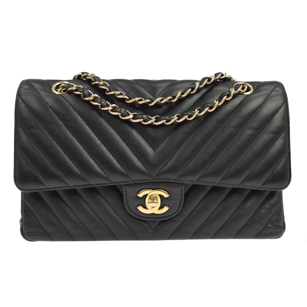 Chanel Classic Double Flap Quilted Lambskin Medium